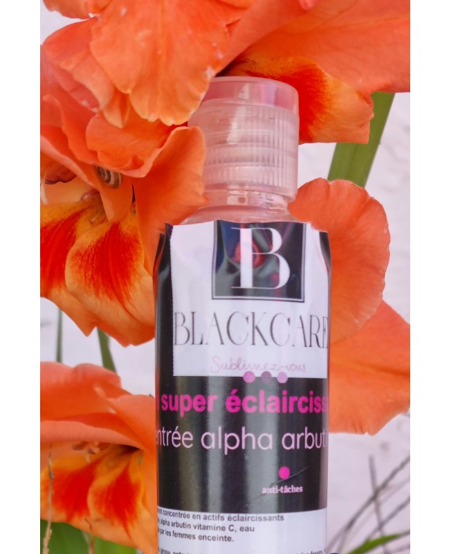 Lotion éclaircissante quintaux cou, coudes Blackcare